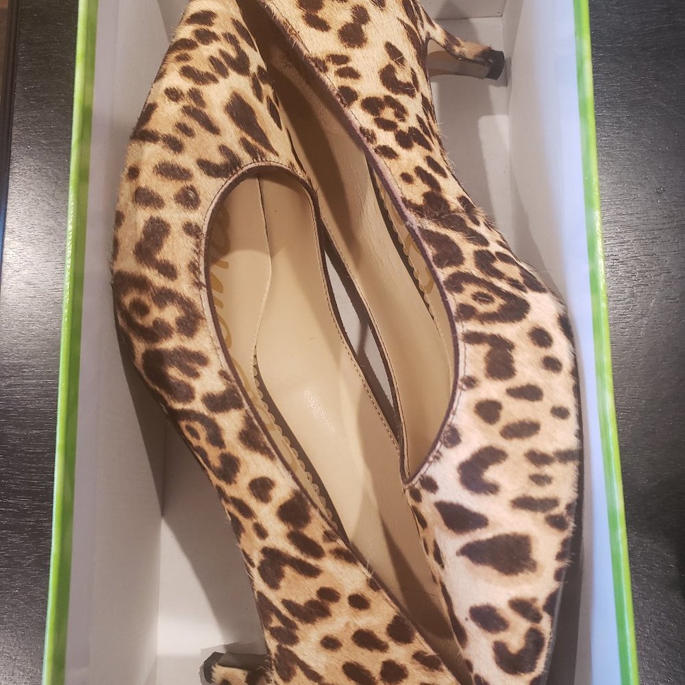 Sam Edelman Leopard Dori Pumps